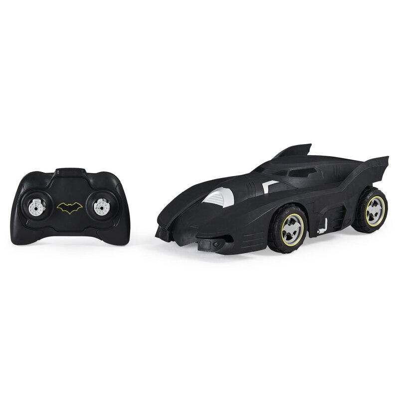 Spin master - masina batmobil , dc universe , cu radiocomanda, multicolor
