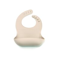 Baveta cu buzunar, Jane, Reglabila, Silicon, Fara BPA, 6 luni+, Sand