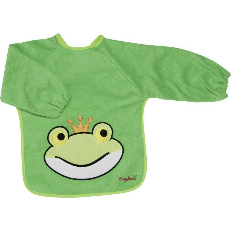 Hausmann (a-haberkorn) - baveta cu maneci broscuta frotir/pvc, 39x30 cm, verde