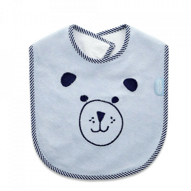 Babyjem - baveta din bumbac cute animals (culoare: gri)