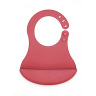 Babyjem - Baveta din silicon  (Culoare: Gri)