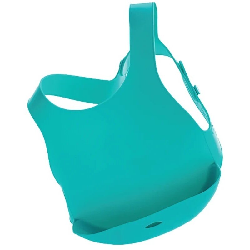 Minikoioi - Baveta Flexi Bib , 100% Premium Silicone – Aqua Green