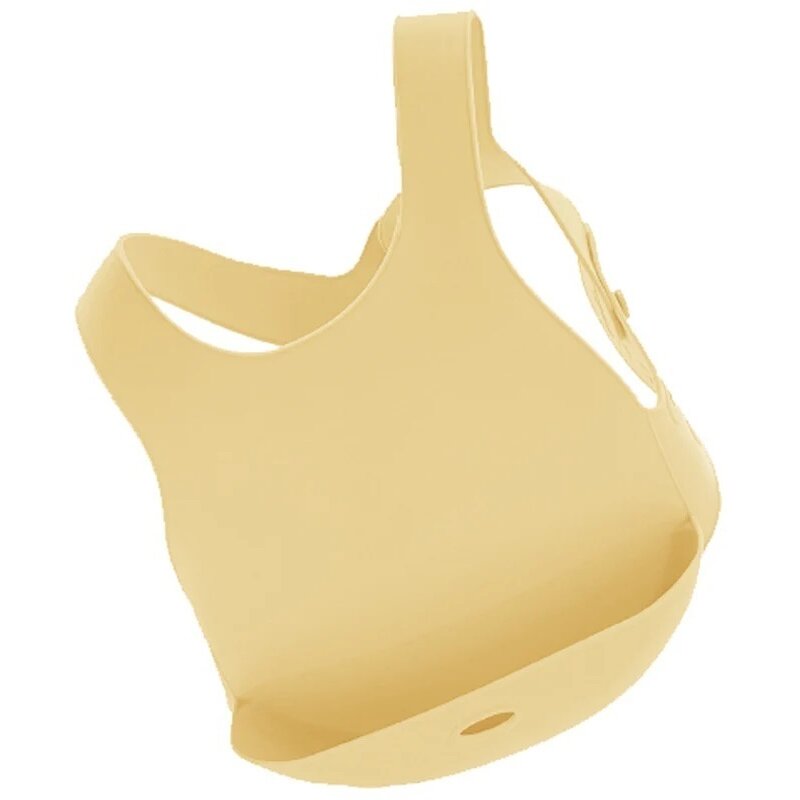 Minikoioi - Baveta Flexi Bib , 100% Premium Silicone – Mellow Yellow