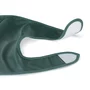 Baveta impermeabila cu buzunar, Petite&Mars, Nate, Fara PVC si ftalati, 37 × 27 cm, 6 luni+, Prindere velcro, Verde - 2