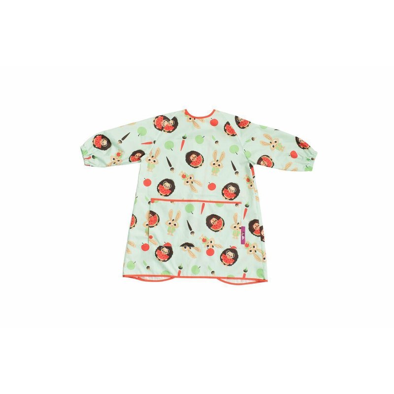 Tidy tot - baveta lunga cu maneci, verde fistic