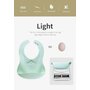 Little Mom - Baveta moale cu buzunar Stylish Baby Bib Green - 4