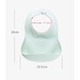Little Mom - Baveta moale cu buzunar Stylish Baby Bib Green - 6