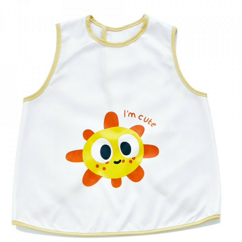 Babyjem - baveta pentru copii fara maneci (culoare: bleu)