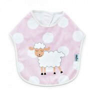 Babyjem - Baveta pentru copii din bumbac Dots (Culoare: Bleu)
