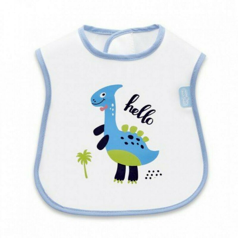 Babyjem - baveta poly midi bib (culoare: roz)
