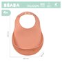 Beaba - Baveta silicon  Terracotta - 4