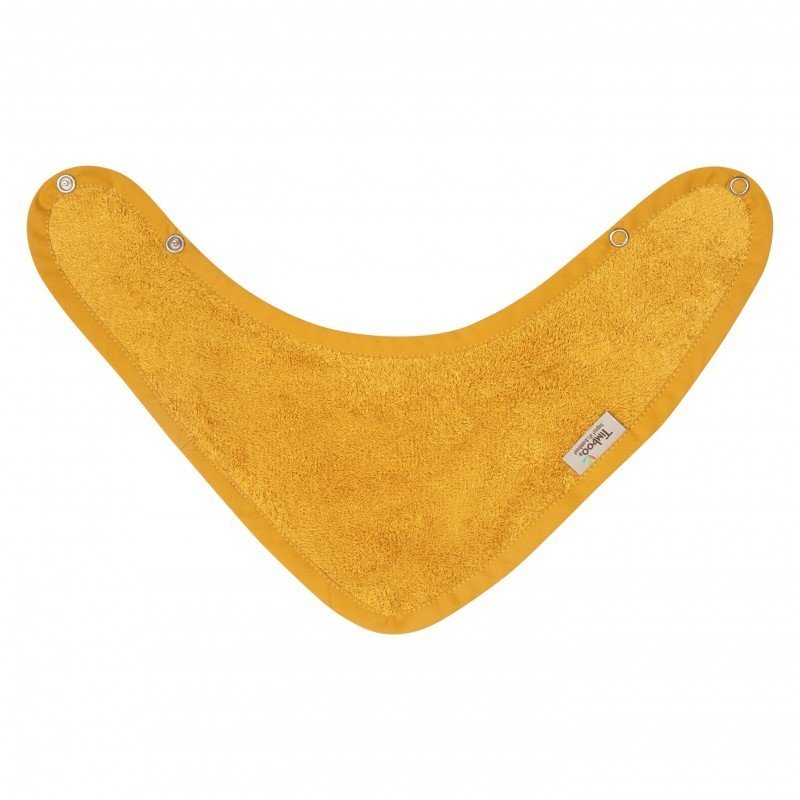 Timboo - baveta textila tip bandana din bambus, ocru