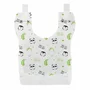 Bavete de unica folosinta, Chicco, Ecologice 100% compostabile, Cu buzunar colector, Prindere cu benzi adezive, 36 buc, 6 luni+, Multicolor - 1