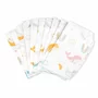 Bavete de unica folosinta, Bocioland, Cu buzunar, Set de 10 bucati, Multicolor - 3