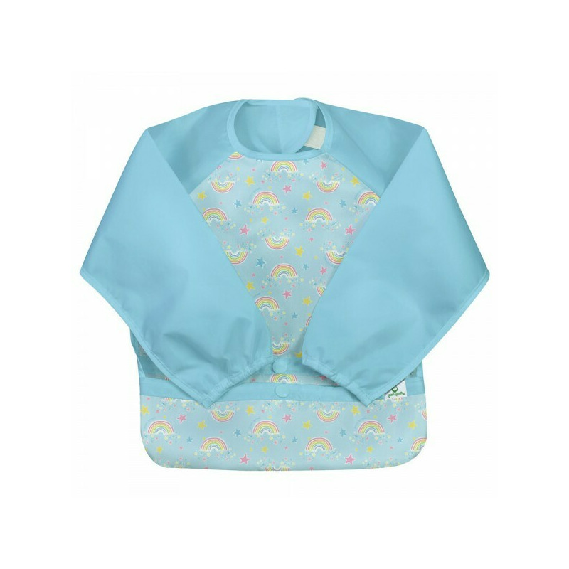 Bavetica aqua rainbows multifunctionala cu maneci lungi 2t-4t - green sprouts