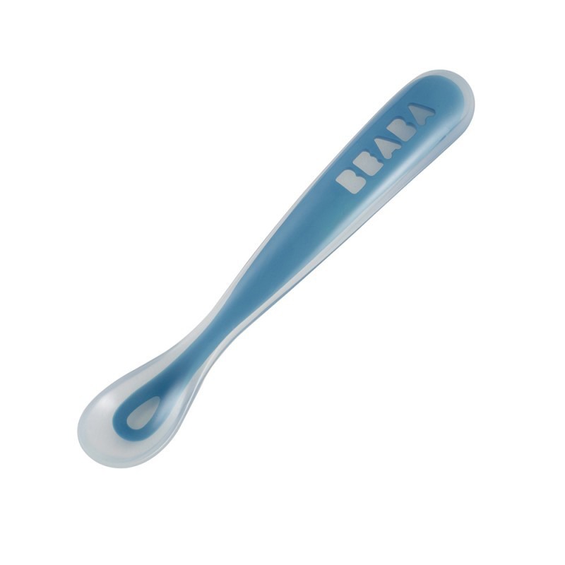 Beaba - lingurita silicon, bleu