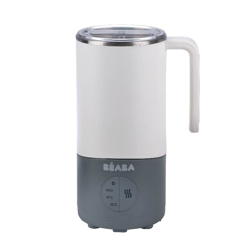 Beaba - preparator lapte milkprep white, grey