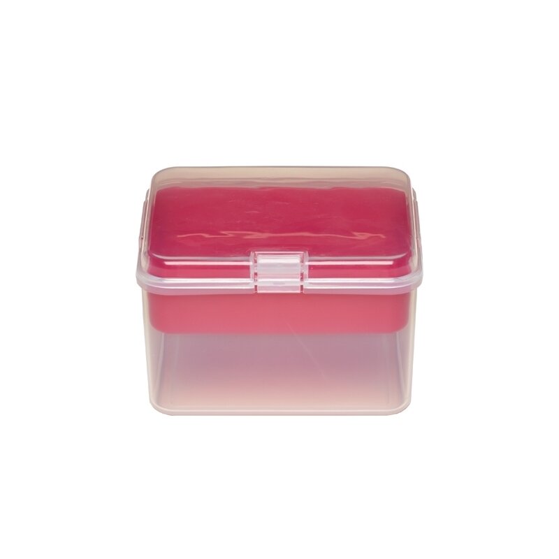 Bebedue - set recipiente hrana copii colours and flavours, rosu