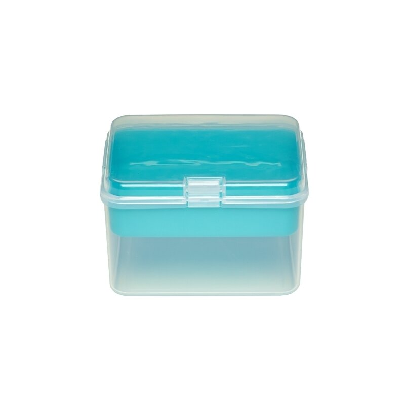 Bebedue - set recipiente hrana copii colours and flavours, albastru