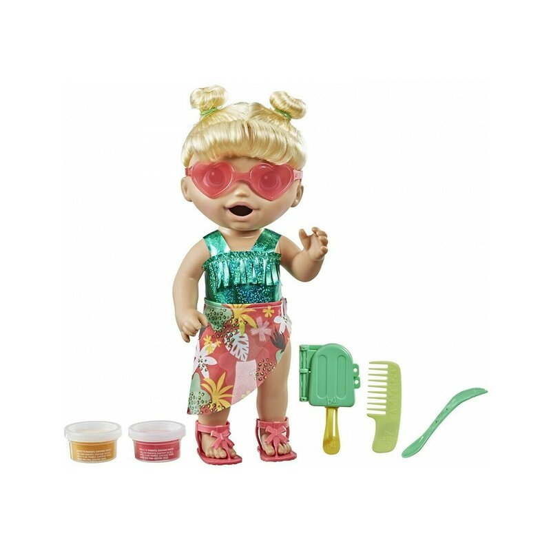 Hasbro - Papusa bebelus Baby alive Sunshine snack