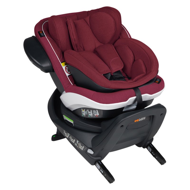 Besafe - scaun auto izi twist b i-size, burgundy melange