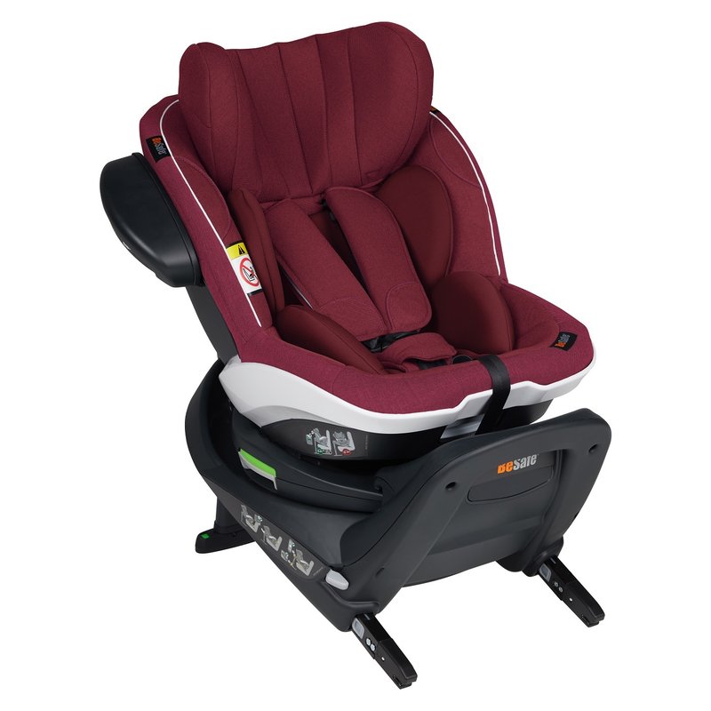 Besafe - scaun auto izi twist i-size, burgundy melange