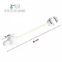 Betisoare de urechi, Bocioland, Cu protectie, 60 buc, 100% bumbac absorbant, Cu betisor din hartie, Alb - 4