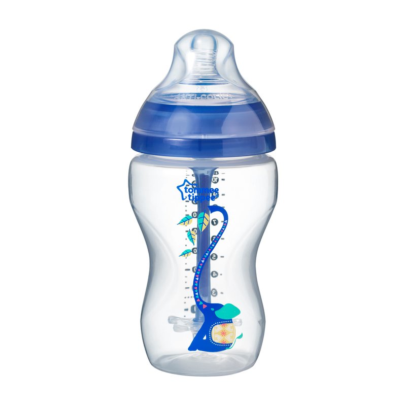 Tommee tippee - biberon advanced pentru baieti cu sistem de ventilatie, 340 ml
