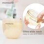 Mombella - Biberon Anticolici  Breast-Like, 210ml, Tetina M flux mediu, PPSU, Ivory - 3