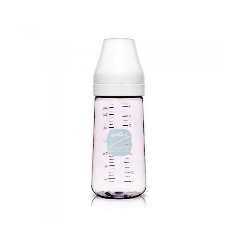 Spectra - biberon premium anticolici, cu tetina l din polietersulfon 260 ml, albastru
