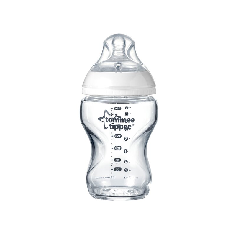 Tommee tippee - biberon closer to nature, din sticla, 250 ml