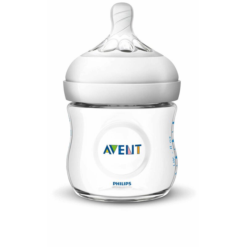 Philips avent - biberon , natural din polypropilena (pp) 125 ml, alb