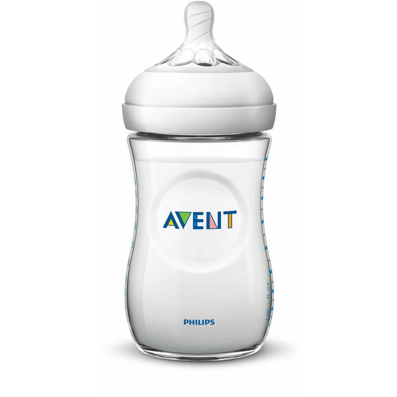 Philips Avent - Biberon , Natural din Polypropilena (Pp) 260 ml, Alb