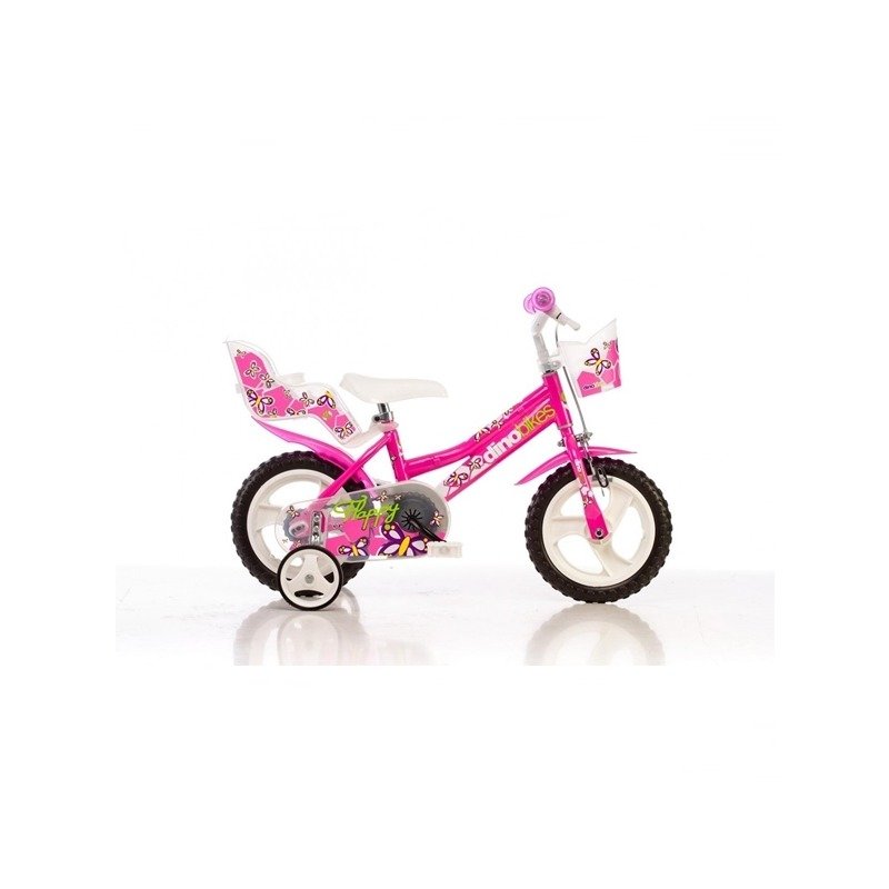 Dino bikes - bicicleta cu pedale, 12 , roz