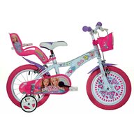 Dino Bikes - Bicicleta cu pedale , Barbie, 14 
