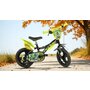 Bicicleta cu pedale, Dino Bikes, Dinozaur T-Rex, Cu roti ajutatoare, 12 inch, Pana la 40 kg, 3 ani+, Multicolor - 5