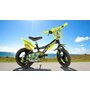 Bicicleta cu pedale, Dino Bikes, Dinozaur T-Rex, Cu roti ajutatoare, 12 inch, Pana la 40 kg, 3 ani+, Multicolor - 3