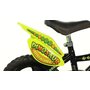 Bicicleta cu pedale, Dino Bikes, Dinozaur T-Rex, Cu roti ajutatoare, 12 inch, Pana la 40 kg, 3 ani+, Multicolor - 7