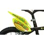 Bicicleta cu pedale, Dino Bikes, Dinozaur T-Rex, Cu roti ajutatoare, 12 inch, Pana la 40 kg, 3 ani+, Multicolor - 10