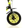 Bicicleta cu pedale, Dino Bikes, Dinozaur T-Rex, Cu roti ajutatoare, 12 inch, Pana la 40 kg, 3 ani+, Multicolor - 12