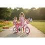 Bicicleta cu pedale, Dino Bikes, Inimioare, Cu roti ajutatoare, Cu cosulet frontal, Cu scaunel pentru papusa, 12 inch, Pana la 40 kg, 3 ani+, Multicolor - 2