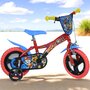Bicicleta cu pedale, Dino Bikes, Paw Patrol, Cu roti ajutatoare, 12 inch, Pana la 40 kg, 3 ani+, Multicolor - 2