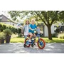 Bicicleta copii, Dino Bikes, Sonic, Roti ajutatoare, Suport cu sticla de apa, 16 inch, Cadru din otel, Pana la 125 cm, Blue/Red - 2