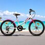 Bicicleta cu pedale, Dino Bikes, Mountain Bike, Cu 6 viteze, 20 inch, Pana la 145 cm, 7 ani+, Multicolor - 18