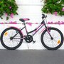 Bicicleta cu pedale, Dino Bikes, Mountain Bike, Cu 1 viteza, 20 inch, Pana la 130 cm, Negru/Roz - 3