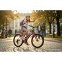 Bicicleta cu pedale, Dino Bikes, Mountain Bike, Cu 1 viteza, 20 inch, Pana la 130 cm, Negru/Roz - 2