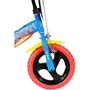 Bicicleta copii, Dino Bikes, Superman, Roti ajutatoare, Suport cu sticla de apa, 12 inch, Cadru din otel, Pana la 110 cm, Blue/Red, Resigilat - 3