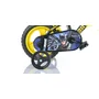 Bicicleta cu pedale, Dino Bikes, Batman, Cu roti ajutatoare, 12 inch, Pana la 40 kg, 3 ani+, Resigilat - 4