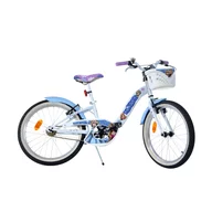 Bicicleta cu pedale, Dino Bikes, Snow Queen, 20 inch, Pana la 130 cm