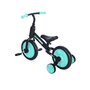 Lorelli - Bicicleta de echilibru 2in1, RUNNER cu pedale si roti auxiliare, Black & Turquoise - 5